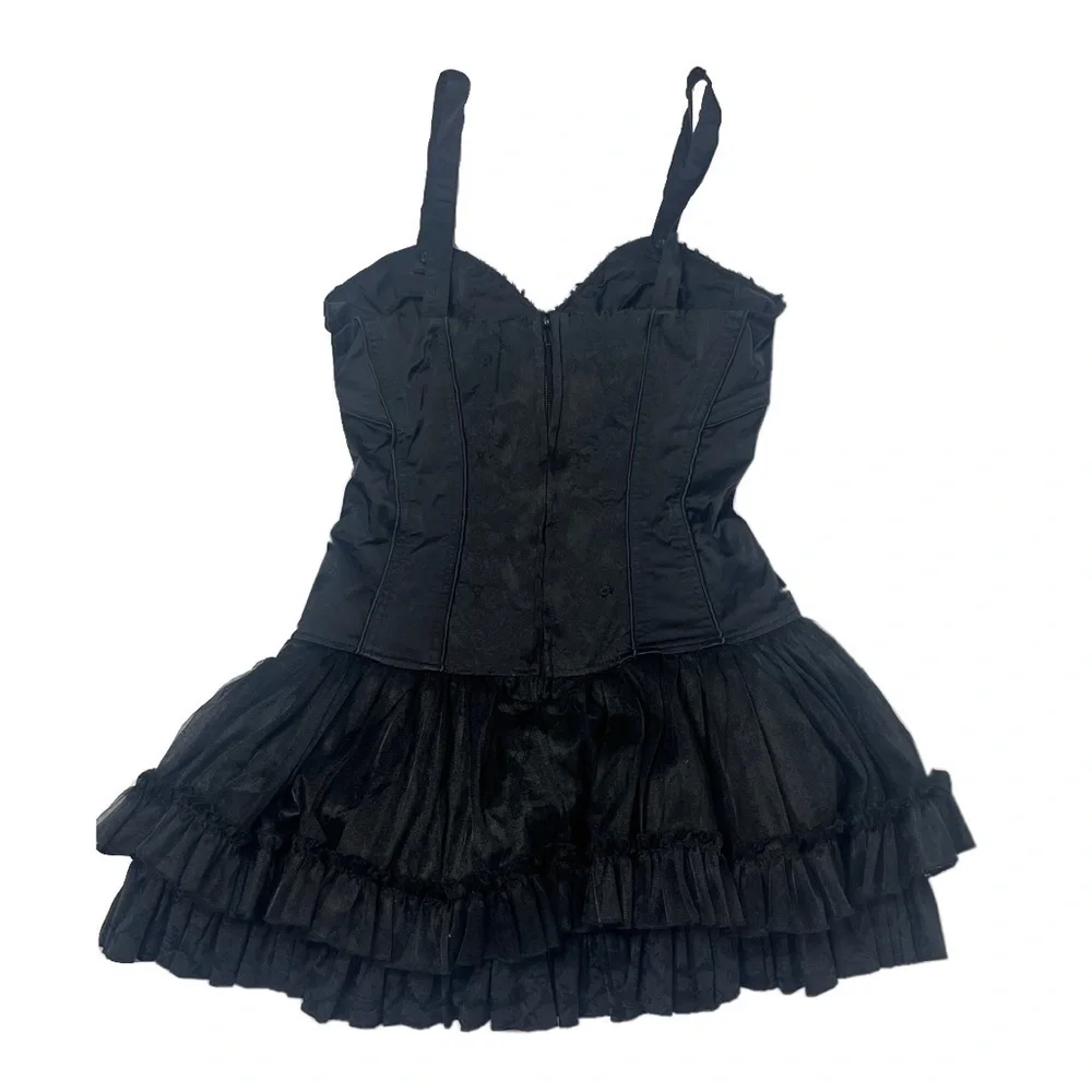 TRIPP NYC Women's Black Mini Tutu Dress size Medium - Picture 2 of 5